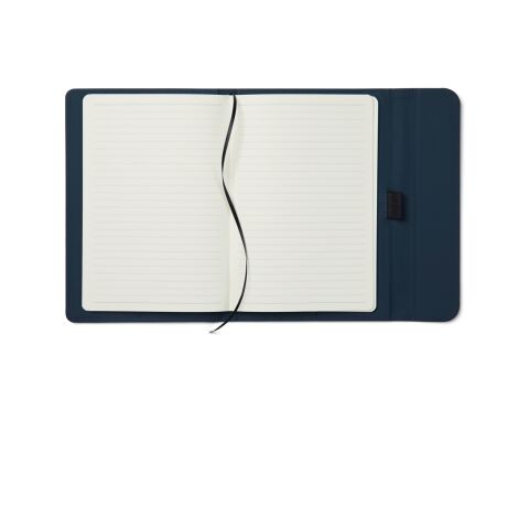 VINGA Carnet A5 en papier et PU certifié GRS Baltimore bleu marine