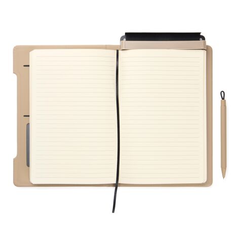 VINGA Baltimore RCS Carnet rechargeable 4-en-1 greige