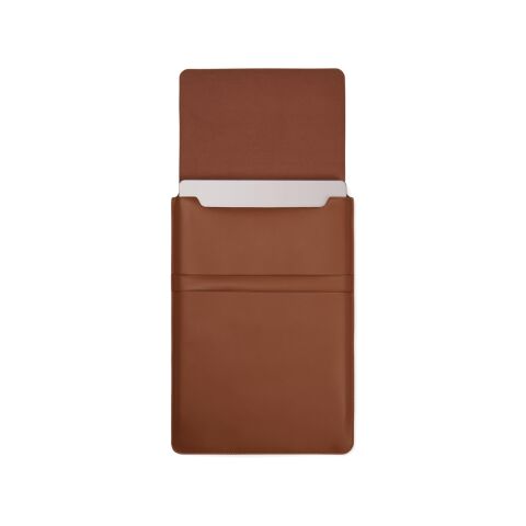 VINGA Housse ordinateur 14" en polyester recyclé RCS Timo marron | sans marquage | non disponible | non disponible