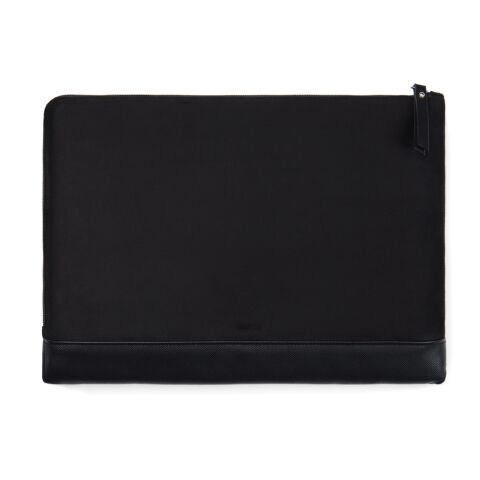 VINGA Pochette ordinateur 14&quot; en polyester RCS Marlow noir | sans marquage | non disponible | non disponible