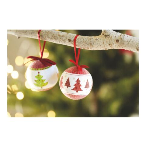 Boule de Noël et boîte. multicolore | sans marquage | non disponible | non disponible | non disponible