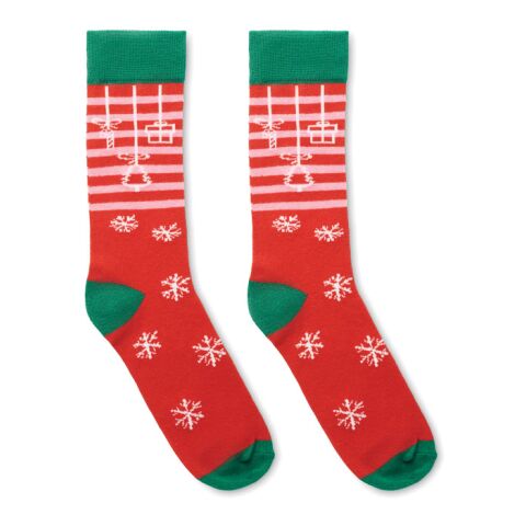 Chaussettes de Noël Taille L rouge | sans marquage | non disponible | non disponible | non disponible