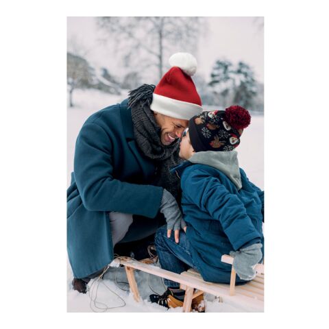 Bonnet à pompon tricoté noir | sans marquage | non disponible | non disponible | non disponible