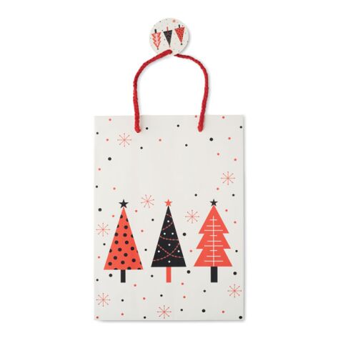 Sac cadeau format moyen blanc | sans marquage | non disponible | non disponible