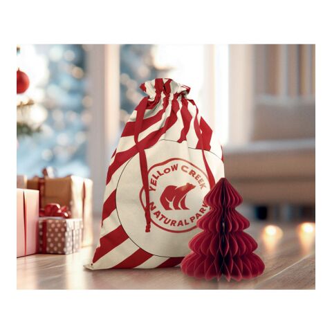 Grand sac coton Père Noël rouge | sans marquage | non disponible | non disponible | non disponible