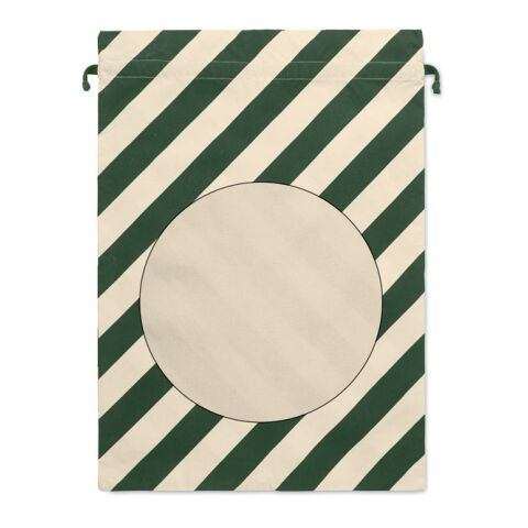 Grand sac coton Père Noël vert | sans marquage | non disponible | non disponible | non disponible