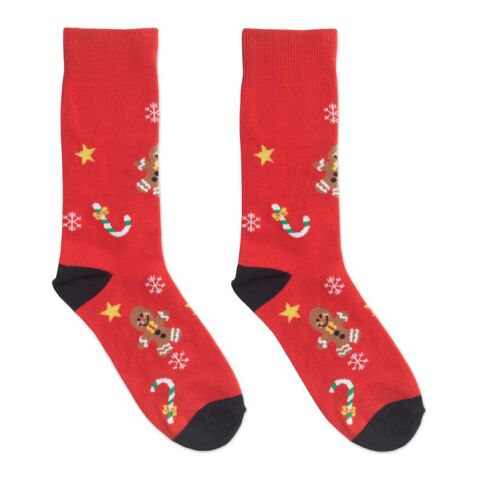 Paire de chaussettes de Noël M rouge | sans marquage | non disponible | non disponible | non disponible