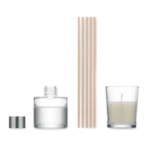 Set de bougies diffuseur beige