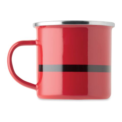 Mug vintage Père Noël 300ml. rouge