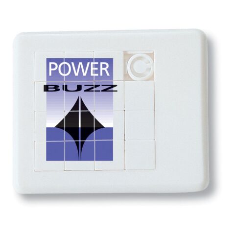 Taquin en plastique blanc | sans marquage | non disponible | non disponible