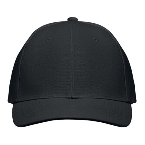Casquette baseball 6 pans noir | sans marquage | non disponible | non disponible | non disponible