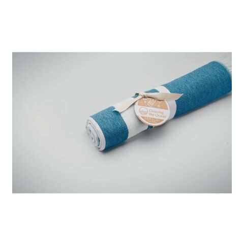 Serviette SEAQUAL® 100x170cm turquoise | sans marquage | non disponible | non disponible | non disponible