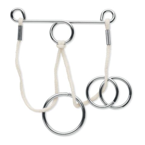 Jeu de 2 casse-tête en métal argent | sans marquage | non disponible | non disponible | non disponible