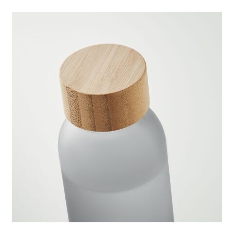 Bouteille verre dépoli 500ml gris transparent | sans marquage | non disponible | non disponible | non disponible
