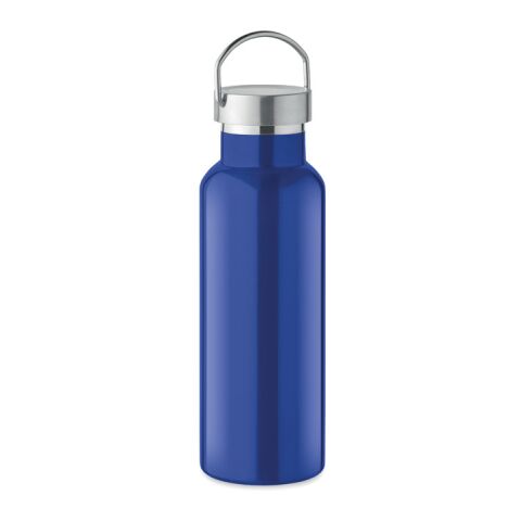 Bouteille isolant double paroi 500 ml avec poignée bleu