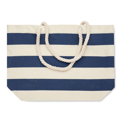 Sac de plage en coton 220 gr/m² bleu | sans marquage | non disponible | non disponible | non disponible