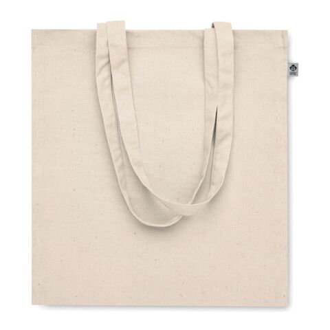 Sac shopping en coton bio couleur naturelle beige | sans marquage | non disponible | non disponible | non disponible