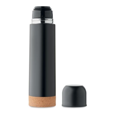 Bouteille double paroi 500ml noir | sans marquage | non disponible | non disponible | non disponible
