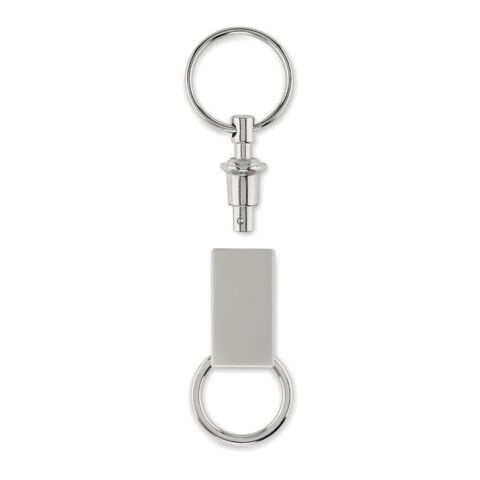 Porte-clefs détachable argent mate | sans marquage | non disponible | non disponible | non disponible