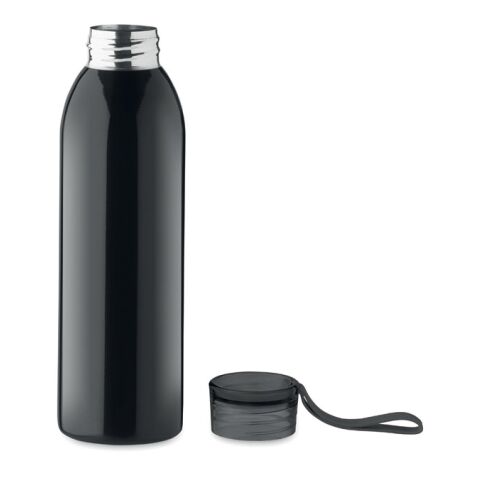 Bouteille en acier inox 650ml noir | sans marquage | non disponible | non disponible | non disponible