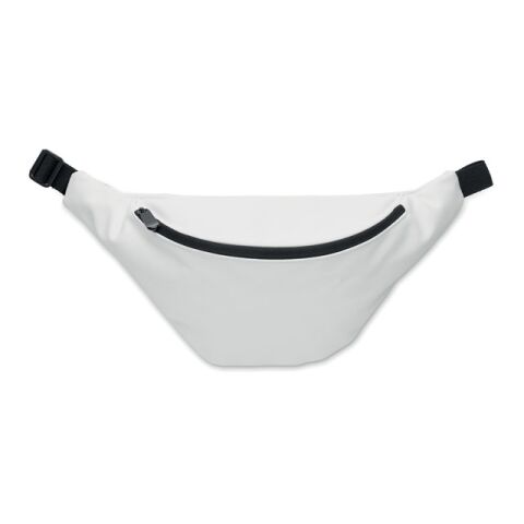 Sac banane en PU souple blanc | sans marquage | non disponible | non disponible