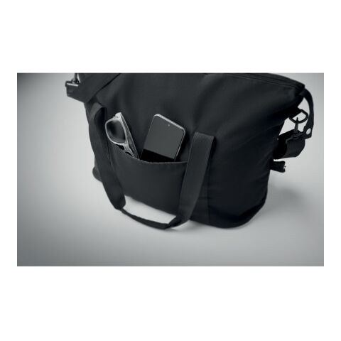 Sac weekend matériau recyclé noir | sans marquage | non disponible | non disponible | non disponible