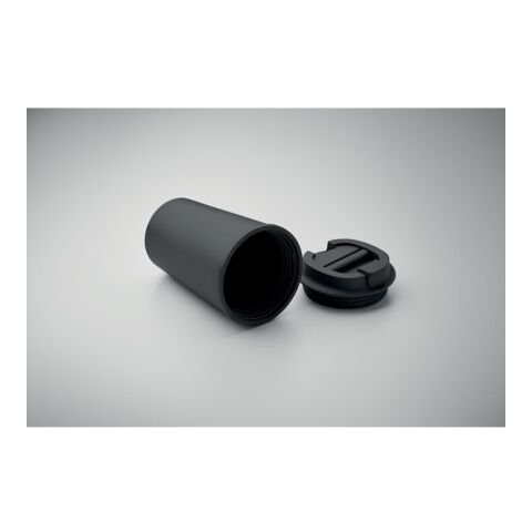 Gobelet double paroi 350ml noir | sans marquage | non disponible | non disponible