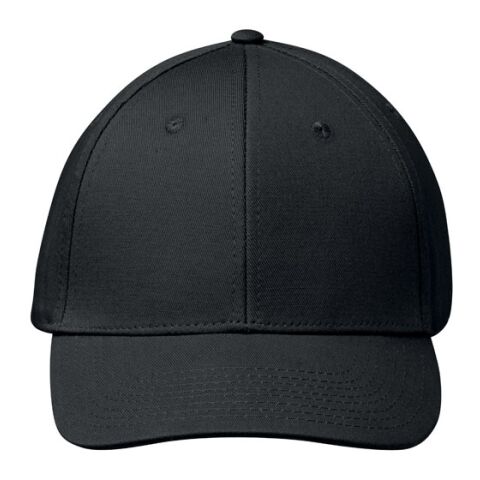 Casquette baseball à 6 pans noir | sans marquage | non disponible | non disponible | non disponible