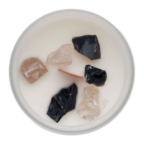 Bougie en cire végétale 200 gr blanc | sans marquage | non disponible | non disponible