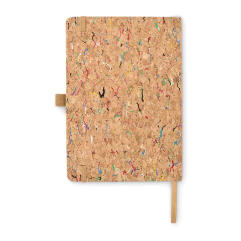 Cahier A5 en liège de couleur beige | sans marquage | non disponible | non disponible | non disponible