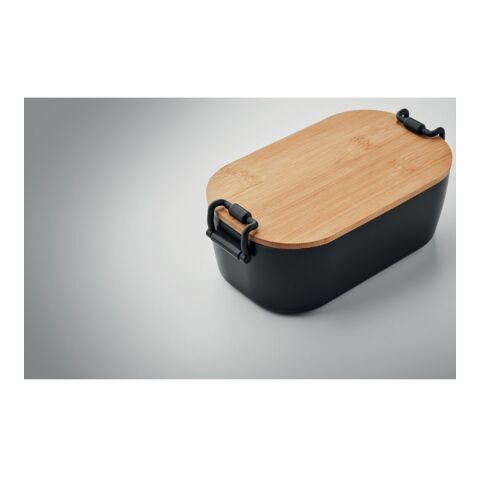 Boîte à lunch en PP 700 ml noir | sans marquage | non disponible | non disponible | non disponible