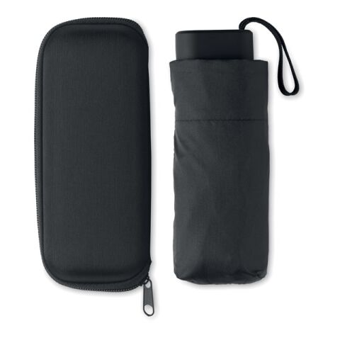 Parapluie pliable de 19 pouces noir | sans marquage | non disponible | non disponible | non disponible