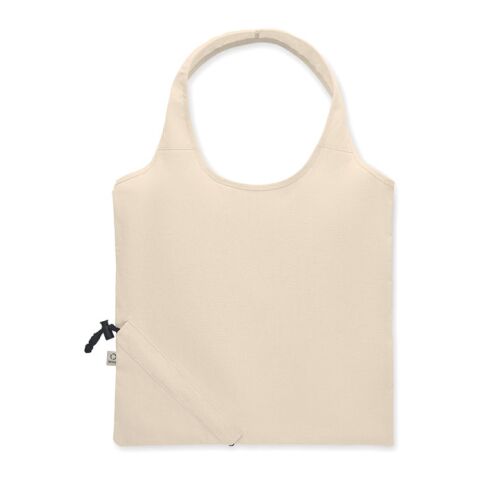 Shopping bag pliable 140 gr/m² beige | sans marquage | non disponible | non disponible | non disponible