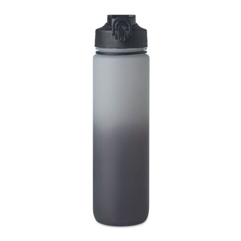 Bouteille de sport RPET 1L noir | sans marquage | non disponible | non disponible | non disponible