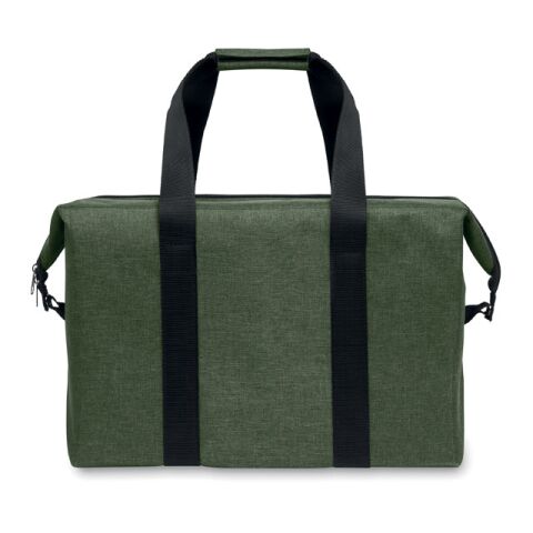 Sac isotherme 300D RPET 3L vert foncé | sans marquage | non disponible | non disponible | non disponible