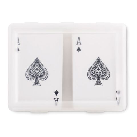 Set de cartes à jouer transparent | sans marquage | non disponible | non disponible | non disponible