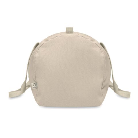 Sac de sport coton recyclé beige | sans marquage | non disponible | non disponible | non disponible