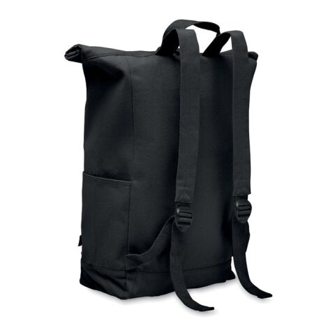Sac à dos enroulable 390 gr/m² noir | sans marquage | non disponible | non disponible | non disponible