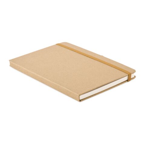 Carnet A5 en papier recyclé beige | sans marquage | non disponible | non disponible