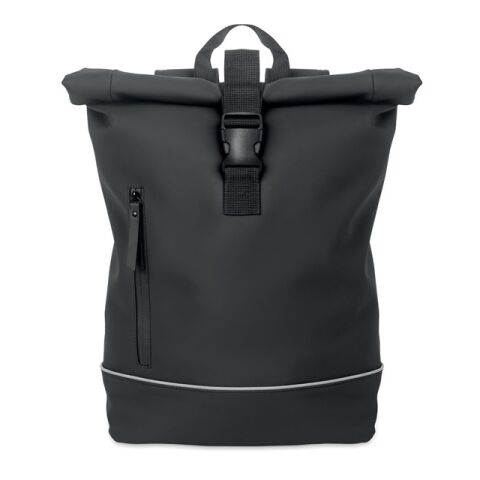 Sac à dos en PU pour ordinateur noir | sans marquage | non disponible | non disponible