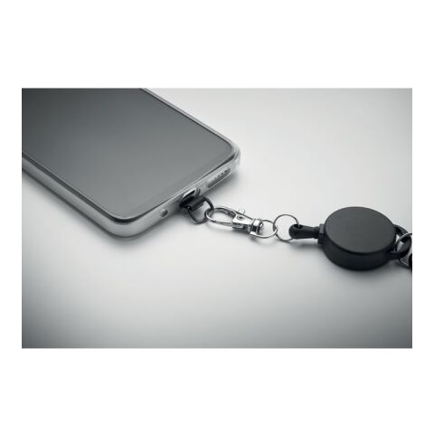 Support téléphone rétractable noir | sans marquage | non disponible | non disponible | non disponible