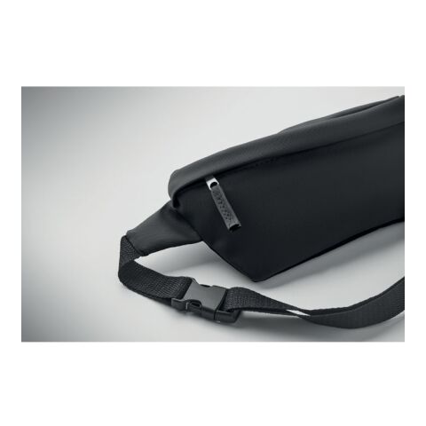 Sac banane en 600D RPET noir | sans marquage | non disponible | non disponible | non disponible