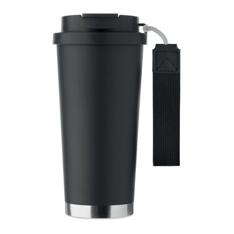 Gobelet double paroi 500ml noir | sans marquage | non disponible | non disponible | non disponible