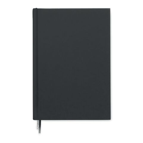 Carnet de notes A5 recyclé noir | sans marquage | non disponible | non disponible | non disponible
