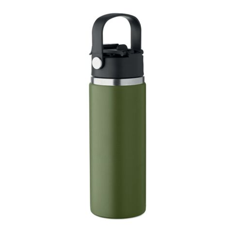 Bouteille double paroi 500 ml Vert foncé | sans marquage | non disponible | non disponible | non disponible