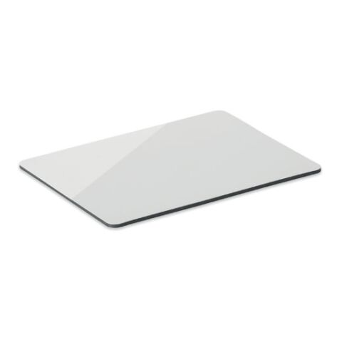 Magnet rectangulaire en PVC blanc | sans marquage | non disponible | non disponible