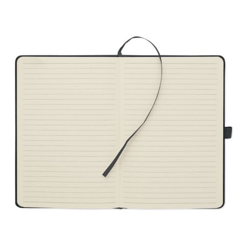 Carnet A5 rigide en RPET noir | sans marquage | non disponible | non disponible | non disponible