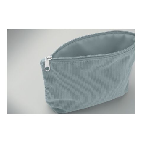 Trousse en velours côtelé bleu ciel | sans marquage | non disponible | non disponible | non disponible