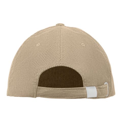 Casquette 5 pans en velours beige | sans marquage | non disponible | non disponible | non disponible