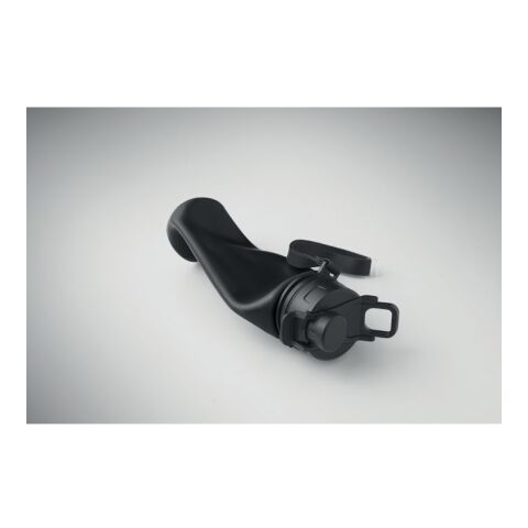 Bouteille de sport en silicone noir | sans marquage | non disponible | non disponible | non disponible